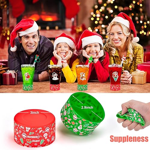 Miniatura 4 de Compatible con accesorios de copa Stanley de Navidad para vaso Stanley 30 de 40 onzas, accesorios Stanley incluyen cubierta de popote Stanley de