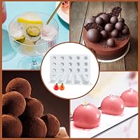 Duoyif szilikon gömb forma 42mm 15 lyuk csokoládé mousse torta jéggolyó sütőforma 3