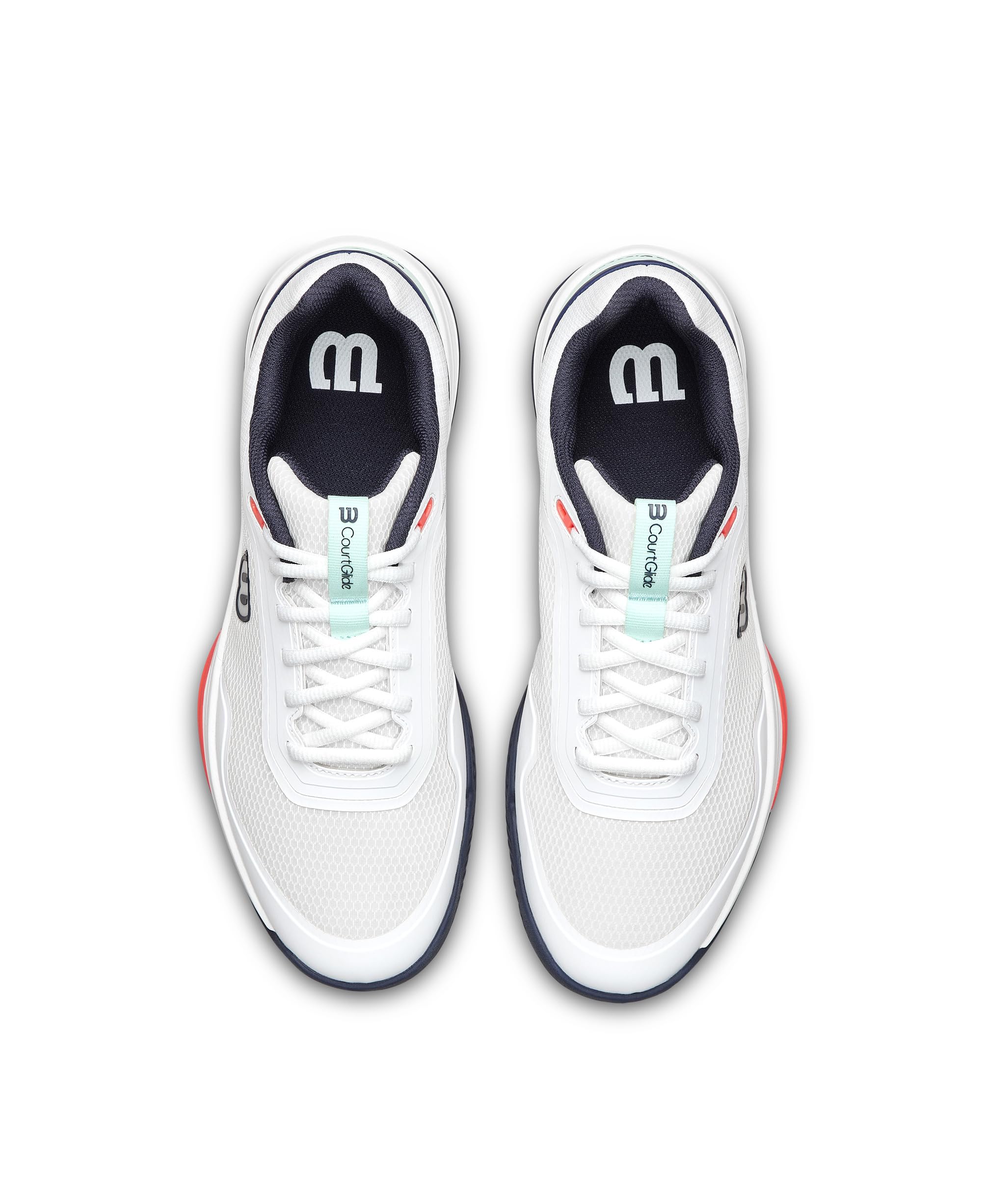 WILSON Courtglide Weiss/blau Wrs339780