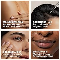 Vista 4 de Aceite de argán orgánico Cliganic 16 oz con bomba, 100% puro A granel para cabello, cara y piel (el empaque puede variar)