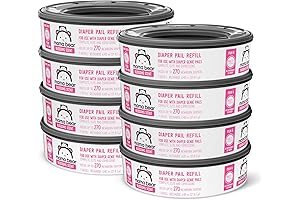 Mama Bear Diaper Genie Refill Bags (8-Pack)