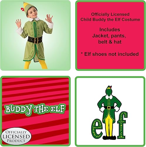 Miniatura 2 de Rubie's Disfraz infantil de Buddy The Elf