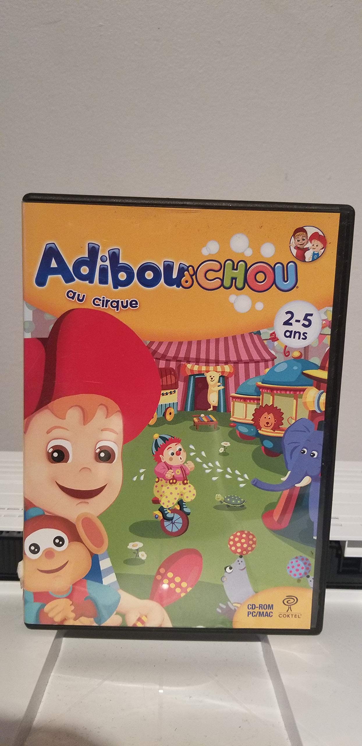 Adiboud'chou au cirque cd-rom pc et mac 2 à 5 ans [video game]