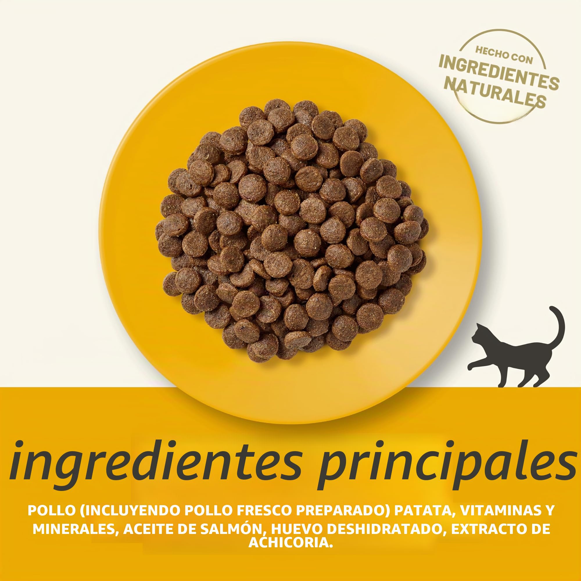 Applaws Alimento Seco Natural sin Granos para Gatos Adultos, Sabor a Pollo - Bolsa Resellable de 2 kg (Verpackung kann variieren)