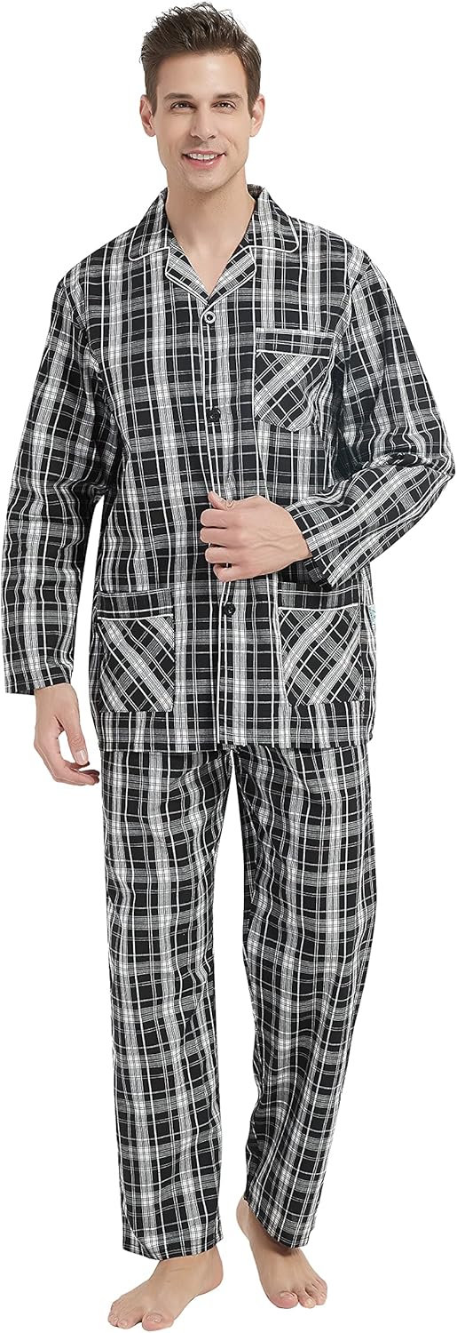 Drawstring mens pyjamas Clearance