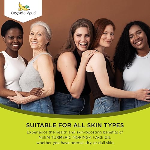 Miniatura 7 de Organic Veda Aceite facial antienvejecimiento de Moringa  Aceite de belleza y cuidado de la piel 100% natural fabricado con aceite de moringa