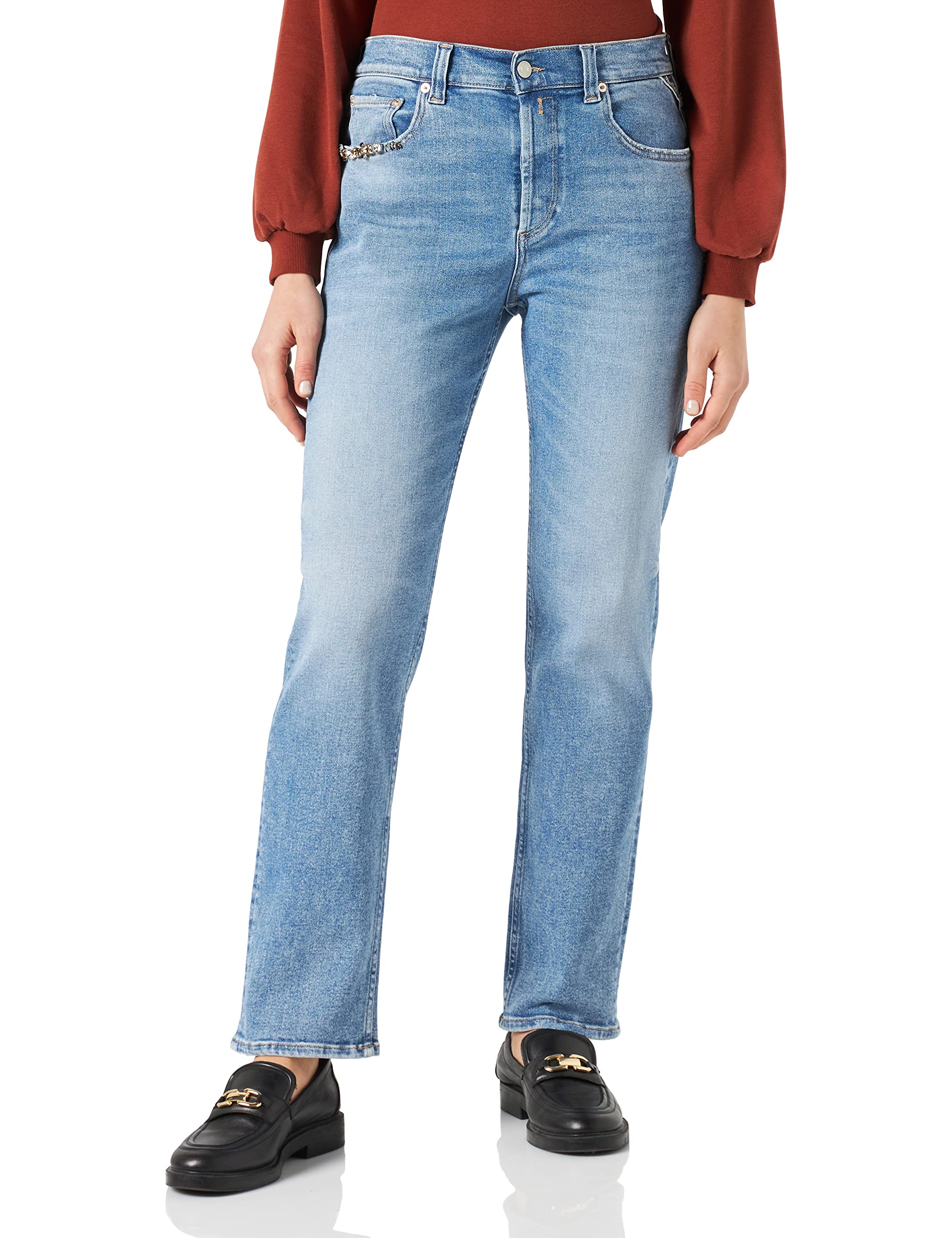 Replay Maijke Straight Jeans Donna