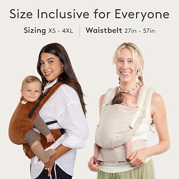 Baby Tula Cotton Free-to-Grow Baby Carrier - Adjustable, Comfortable, Newborn to Toddler Carrier - Ergonomic Fit for 7lbs to 45lbs - Back & Front Carry Options - Play (Yellow/Hearts)