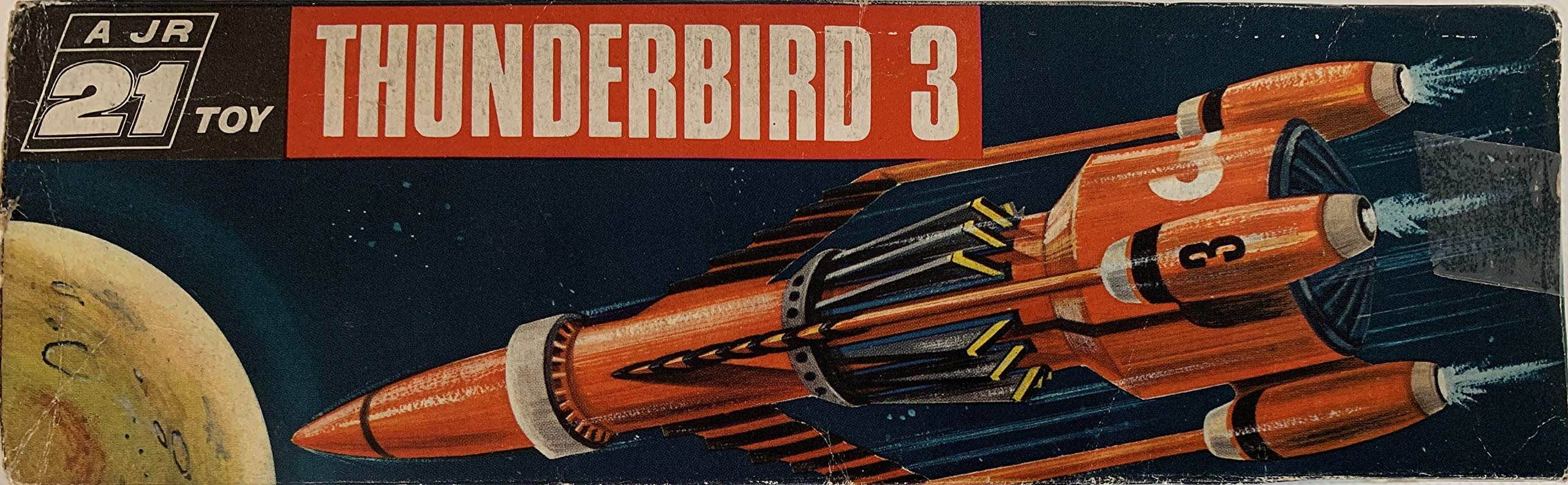 Buy Vintage 1965 JR Toys Gerry Andersons Thunderbirds Thunderbird 3 Scale Model With Friction