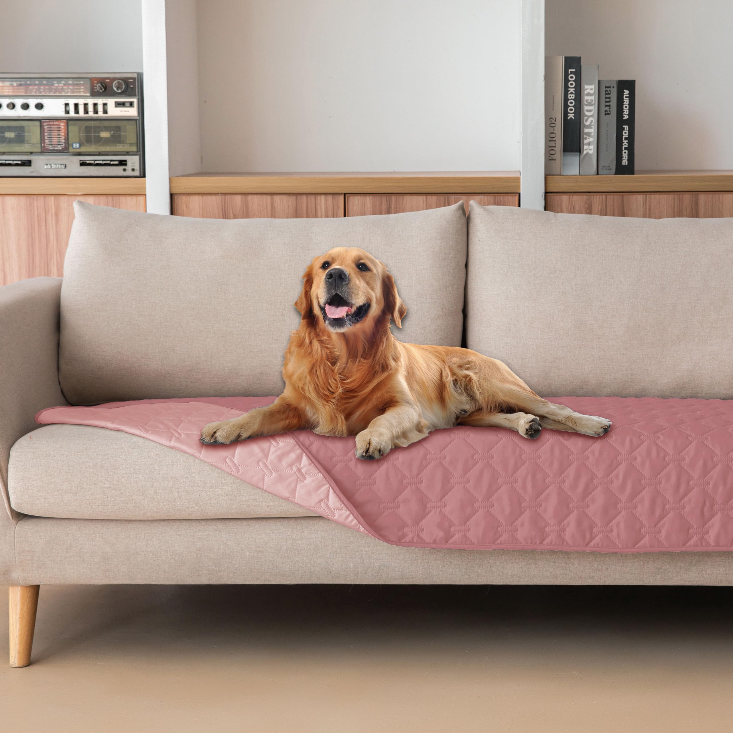 gogobunny Waterproof Blanket, Couch Covers for Dogs, Reversible Protector
