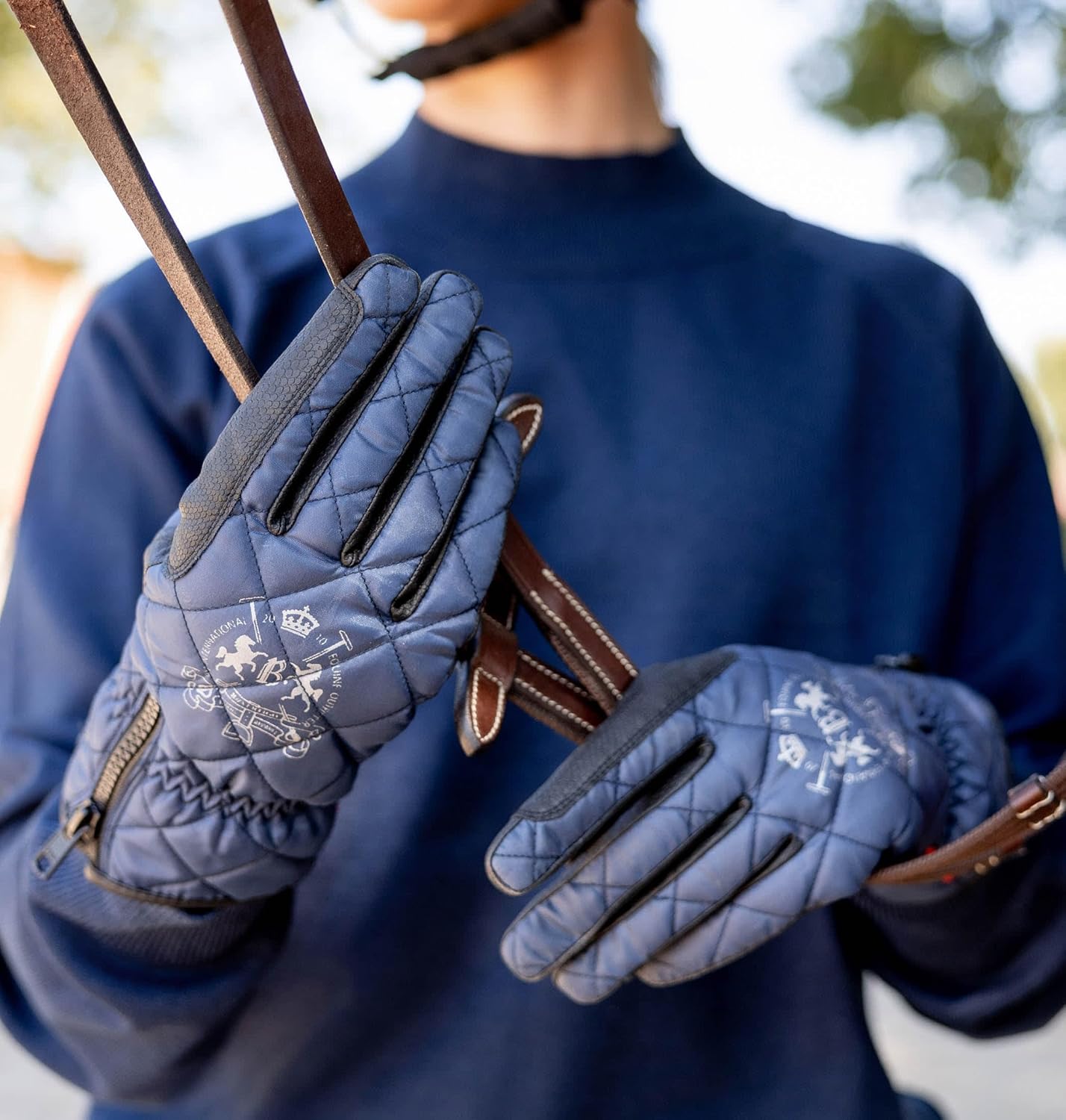 HORZE B Vertigo Onyx Waterproof Winter Gloves