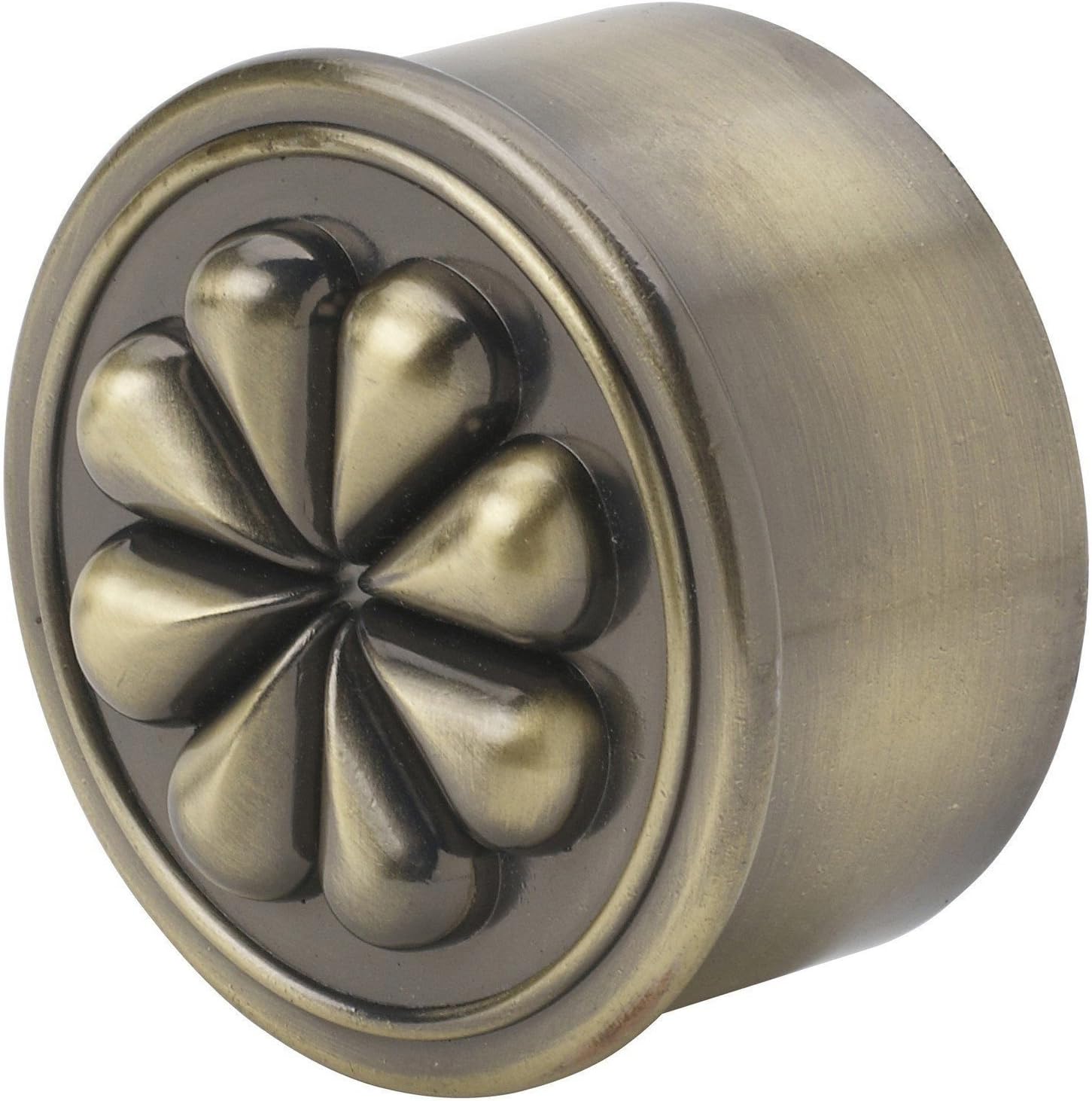 Richard BurbidgeAntique Brass Petal Handrail End Cap (Pair)