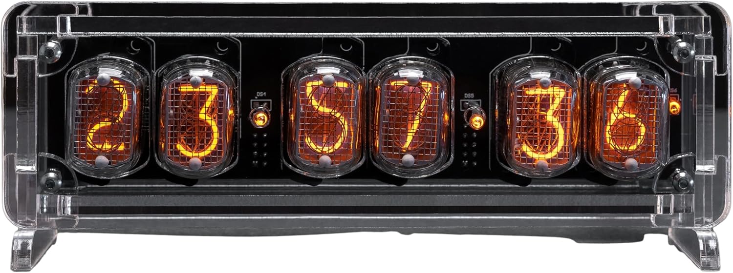 Nixie Clock 4 digits IN-12 & B5092 Nixie Clock 4 digits IN-12