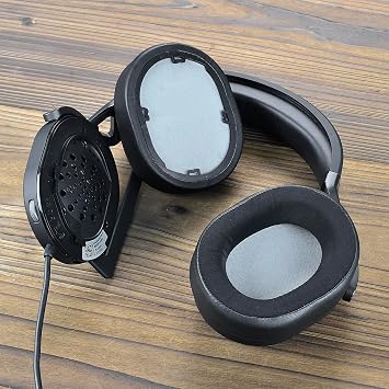 HS65 HS55 Earpads - defean Replacement Ear Pads Cover Cushions Compatible with Corsair HS65 HS55 Surround Gaming Headset,High-Density Noise Cancelling Foam (Black Breathable Ice Silk Fabric)