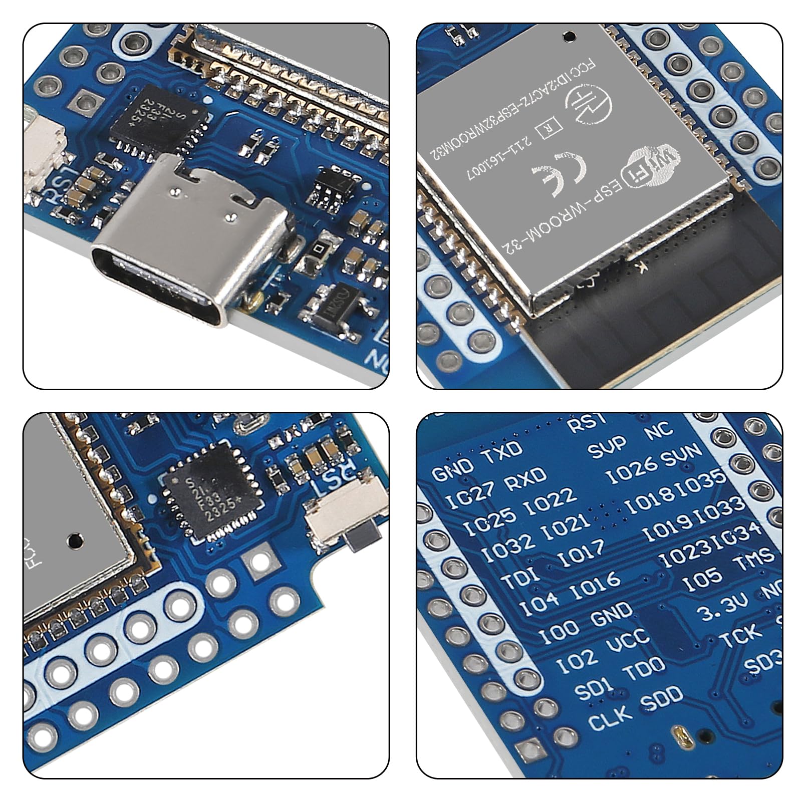 Scheda Di Sviluppo ESP32-S3 Supermini – WiFi/Bluetooth 5, Doppio Core 240MHz Con 4MB Flash E 2MB PSRAM