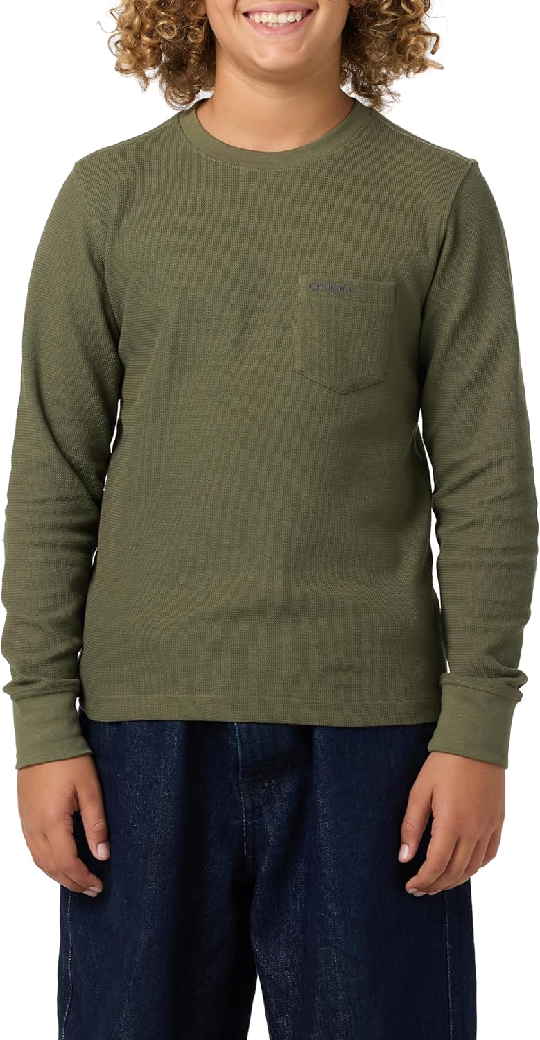 O'NEILL Boy's Overland Thermal Pullover |Clover