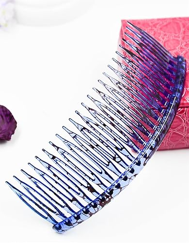 Miniatura 7 de Peine para el cabello con patrones surtidos de belleza sin esfuerzo de 4.7 pulgadas, paquete de 4