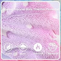 Vista 6 de Sebaoyu Pijamas para Perros Pequeños, Suéter de Perro con Diseño de Nave Espacial, Estrellas y Luna que Brillan en la Oscuridad