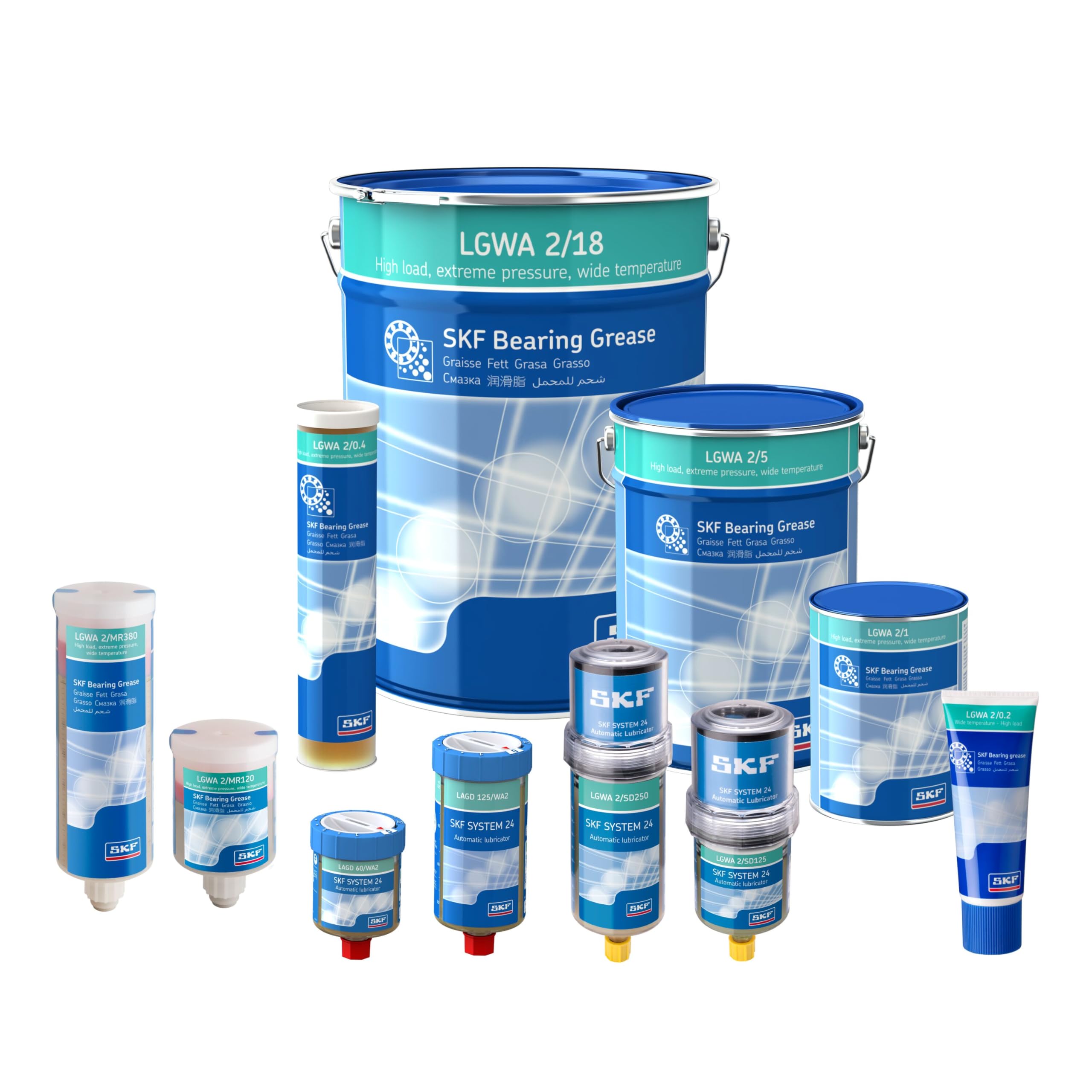 Skf - Grasa amplio rango de temperaturas