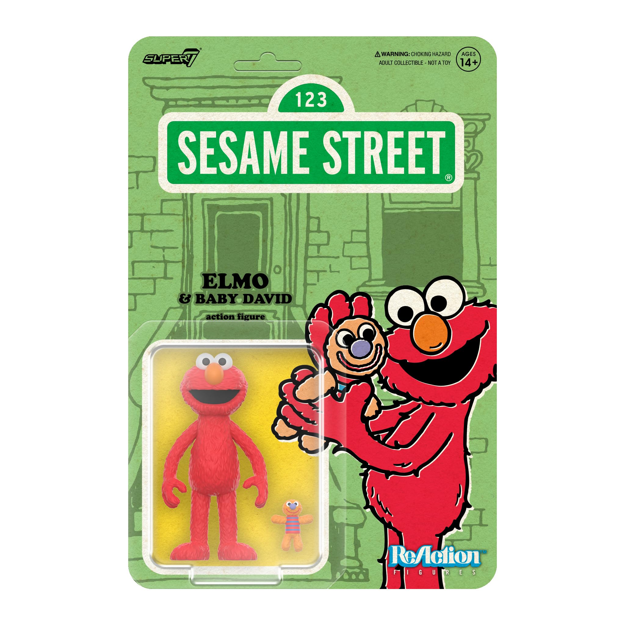 Sesame Street Reaction Figures Wave 04 - ELMO, Figures - Amazon Canada