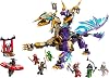 LEGO NINJAGO Focus Arc Dragon Creative Toy Making Set Including 8 Ninja Minifigures and 1 Spinjitzu Spinning Top Tool for Girls and Boys Over 71836-9 Years Old, Gift Idea for Kids (869 Pieces)