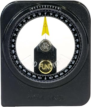AcuAngle Angle Level II, Oil-Filled Dial Level for Metal Fabrication, Angle Gauge