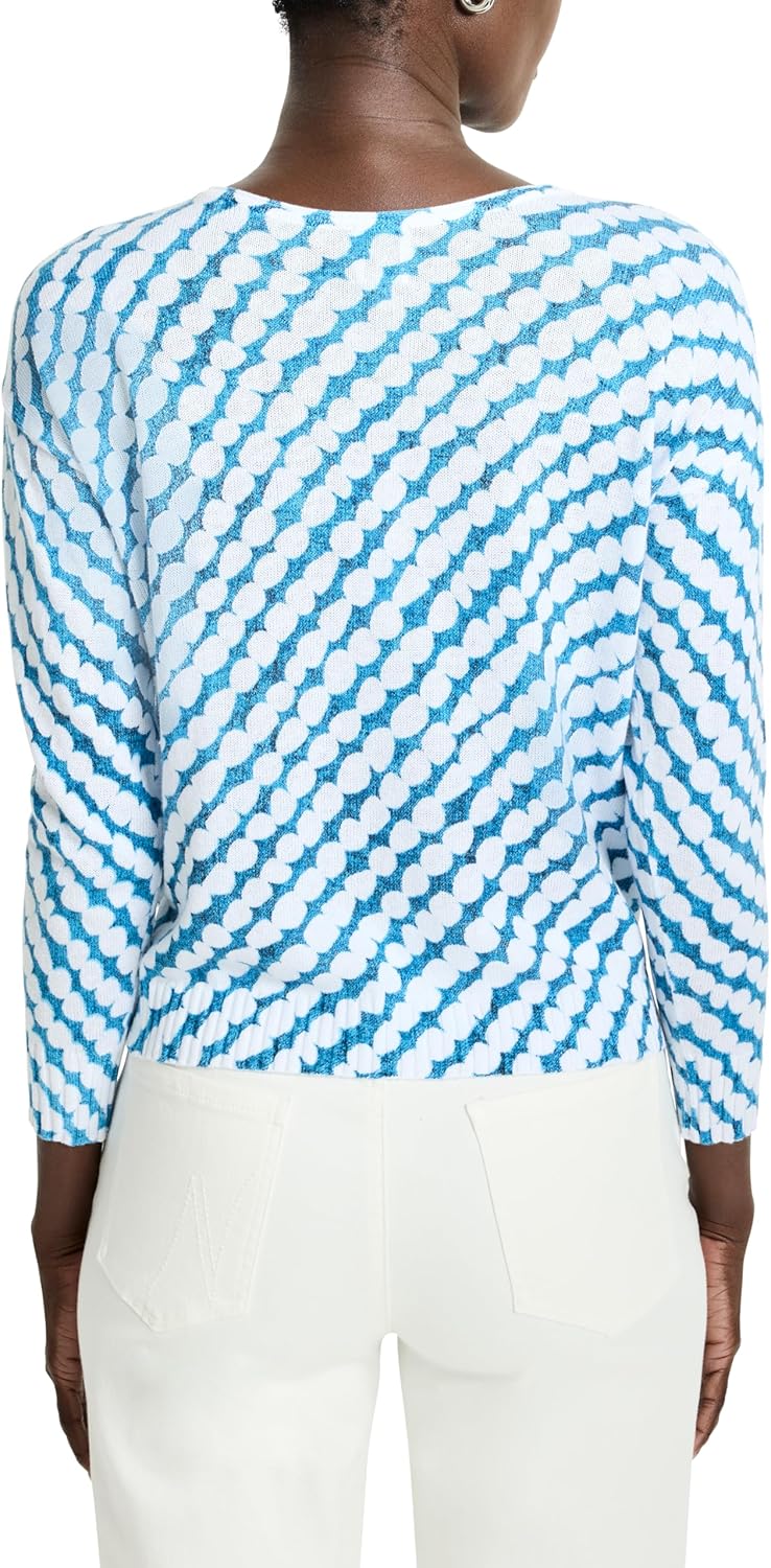 NIC+ZOE Womens Pebble Dream Supersoft Sweater - Image 2