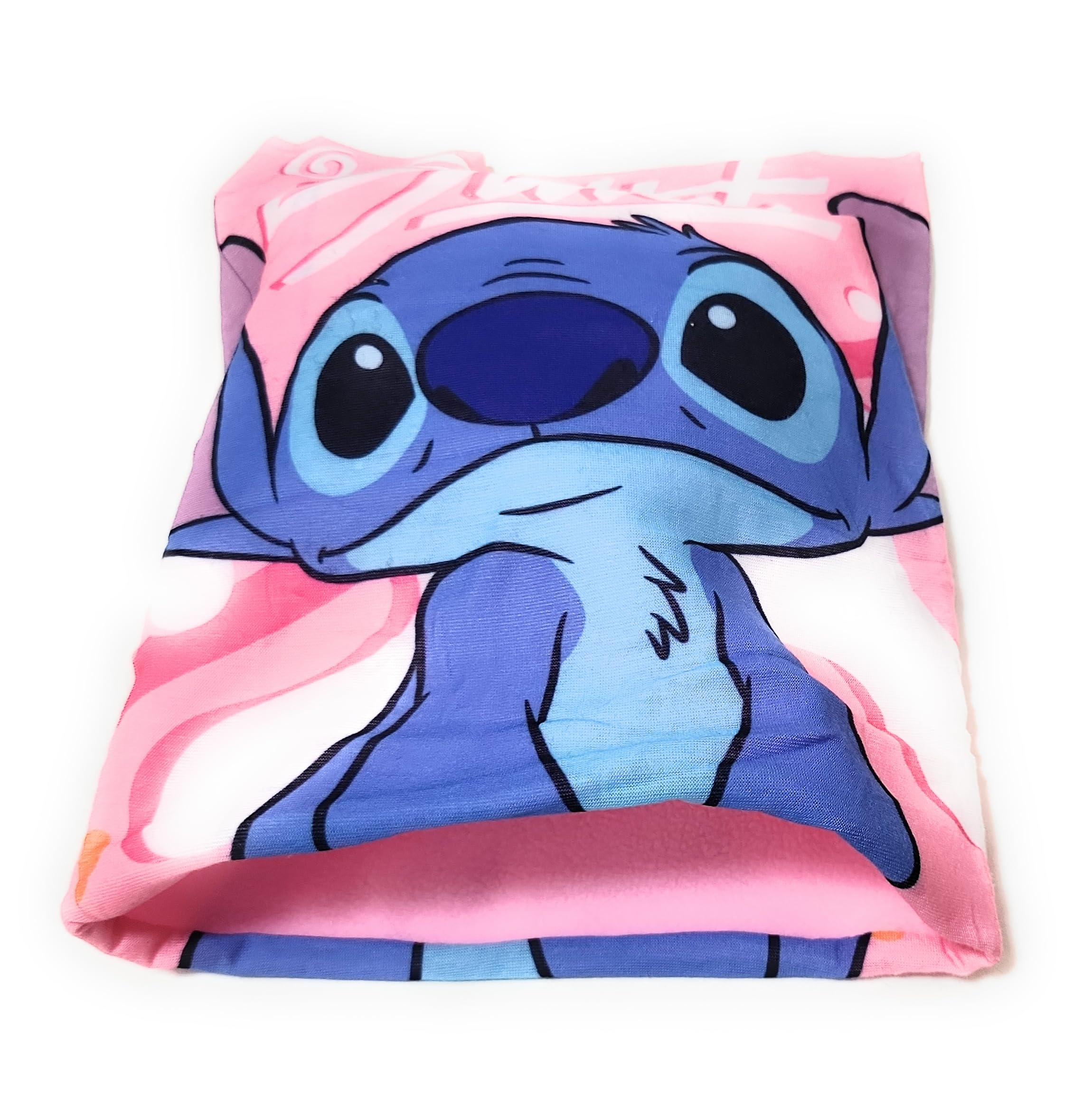 Disney Bufanda de punto para niña, de forro polar coral, bufanda tubular