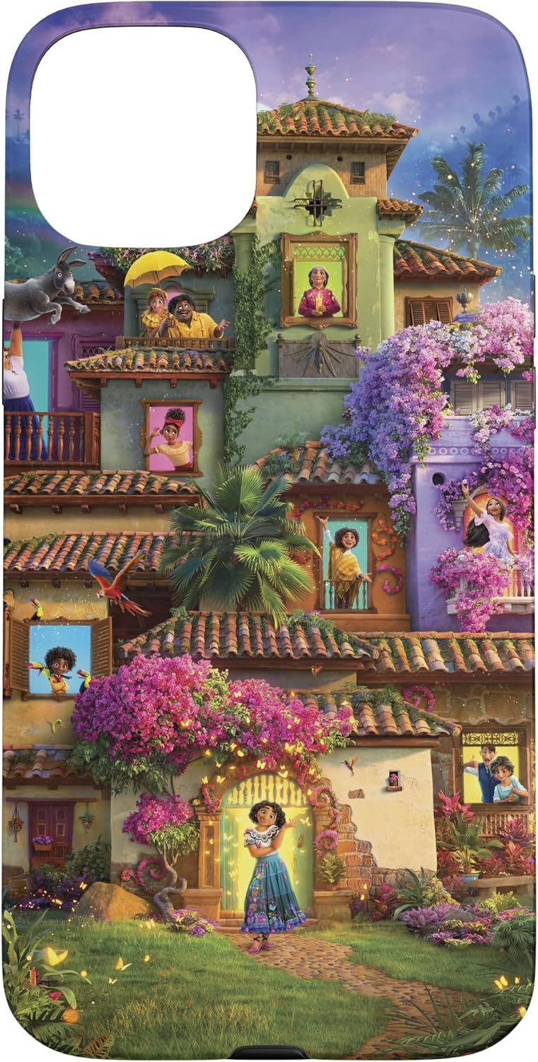 iPhone 14 Disney Encanto Madrigal Whole House Poster Case