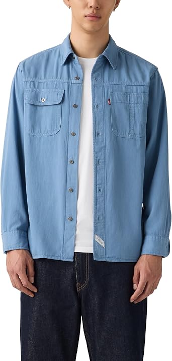 Levi's Men's Ls Auburn Worker Button Down Shirt Pack of 1