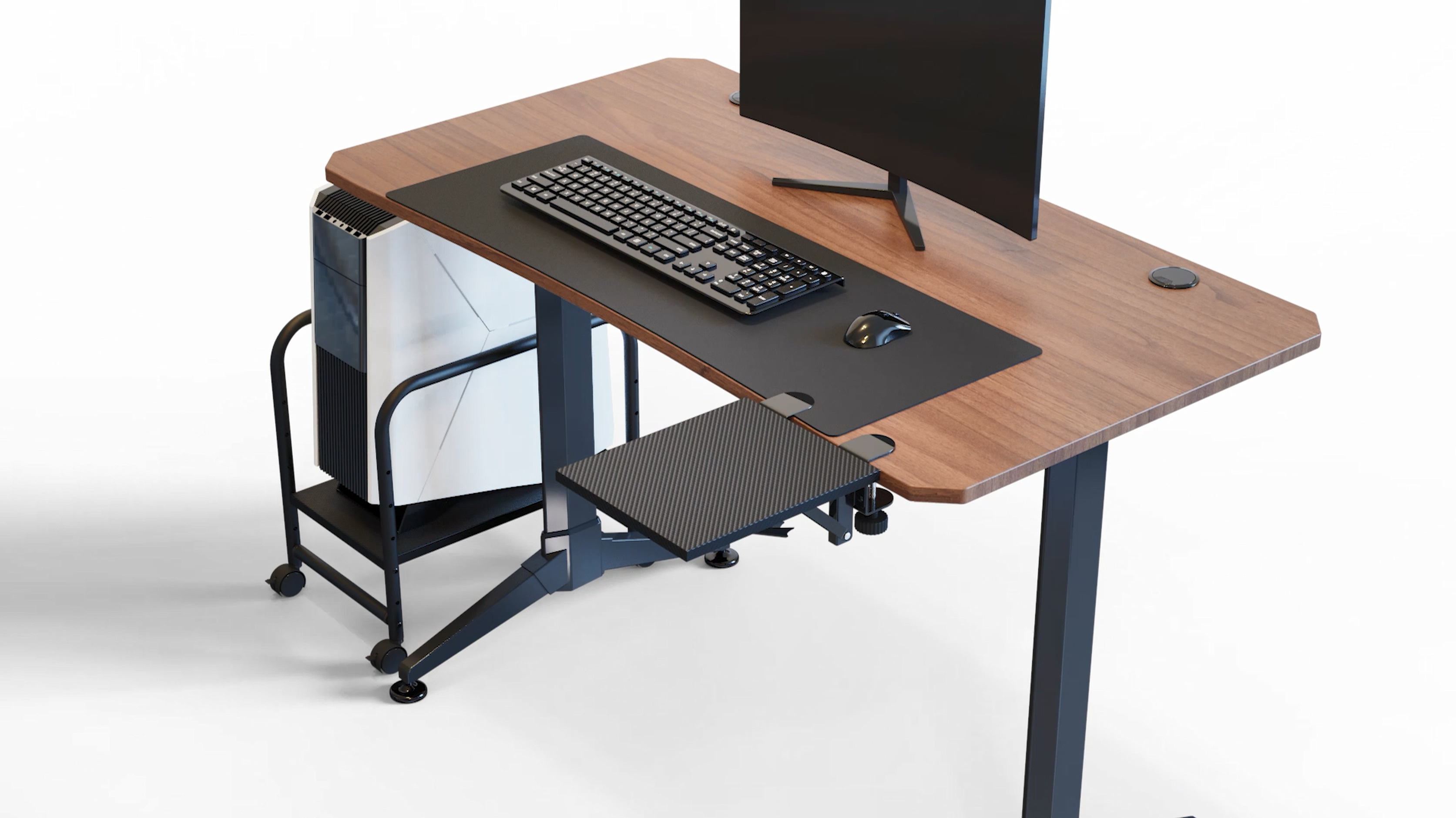 Amazon | Sisyphy デスクエクステンダー 人間工学デスク拡張 80x24cm