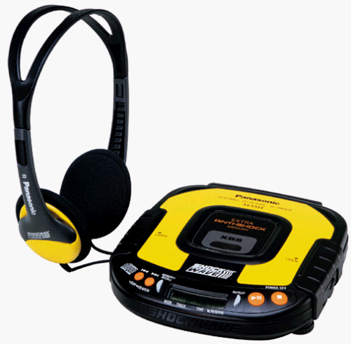 Panasonic Slsw505Y Yellow Shockwave Portable Cd Player #TOP14