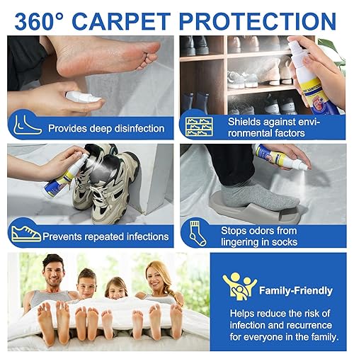 Miniatura 6 de Spray de aceite de árbol de té para pies, spray transparente para pies, mantiene los pies y los zapatos frescos, espray de aceite de árbol de té