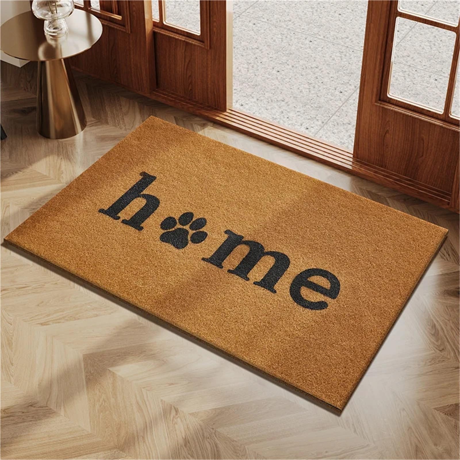 Tapis de porte coco antidérapant et résistant à l'usure 60x90 cm