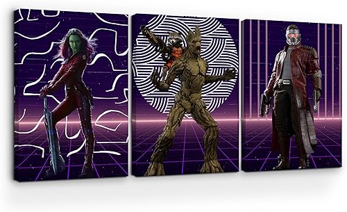 Miniatura 85 de MAVIS PRINT Dead Poool - Decoración de pared Marval de 12 x 16 pulgadas, impresión HD y marco de madera, decoración moderna de pared para Annt