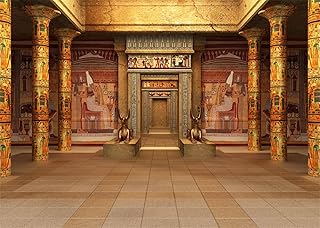 Egypt Backdrop 10x8ft Ancient Egyptian Decor African Pharaoh'S Tomb Backgrounds for Photoshoot Egyptian Children Adults Birthday Party Decorations Photo Booth Props