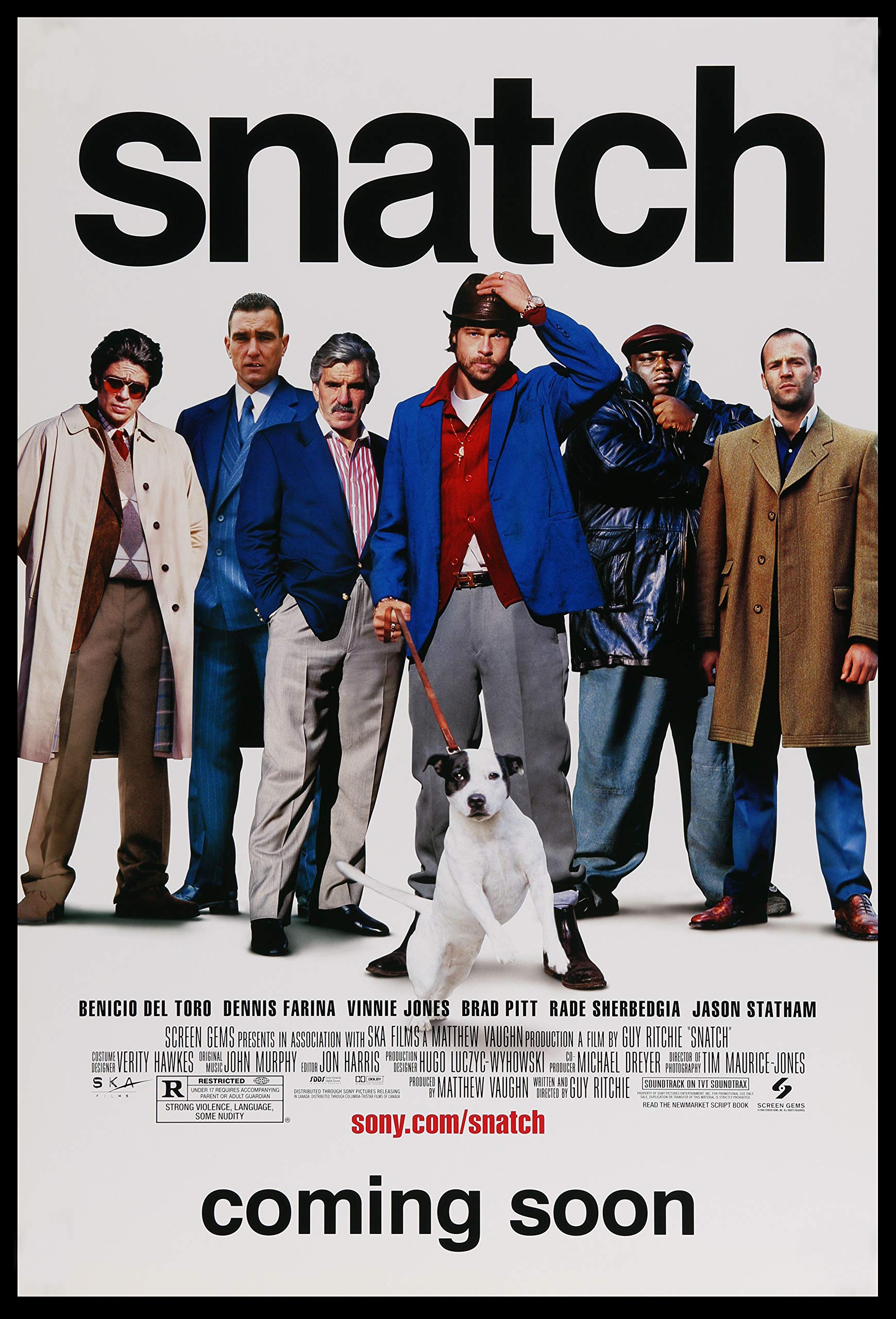 Snatch classic Vintage A3 movie poster Art print