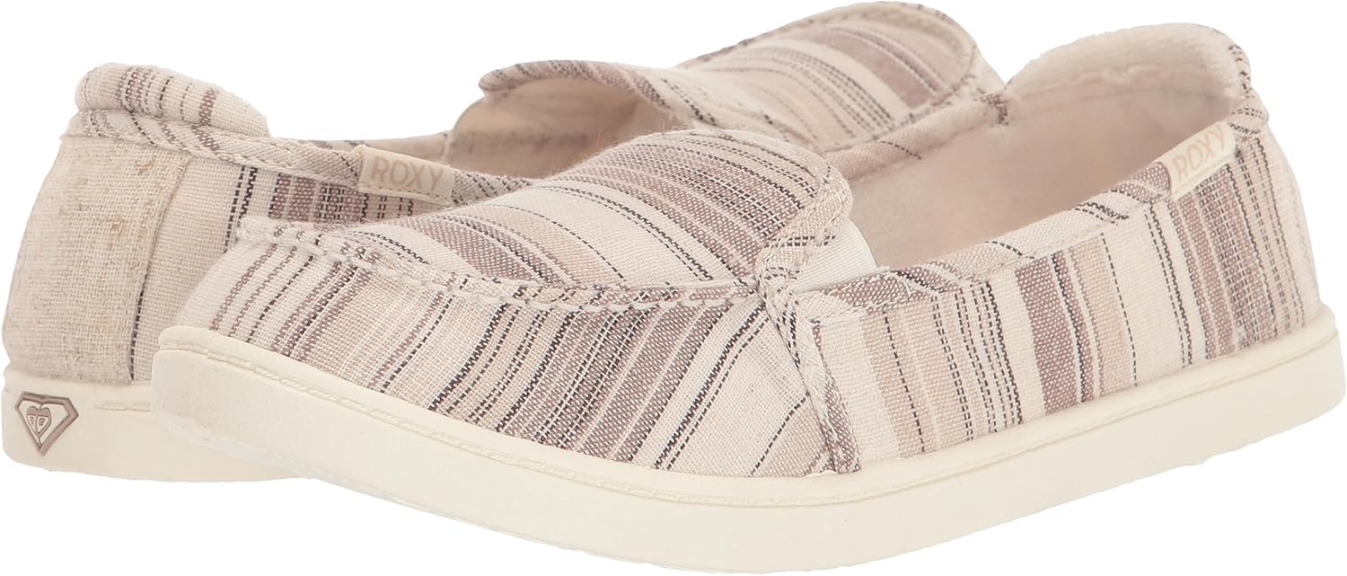 Roxy Women's Minnow VII Slip On Loafer, Tan, 8 - Image 7