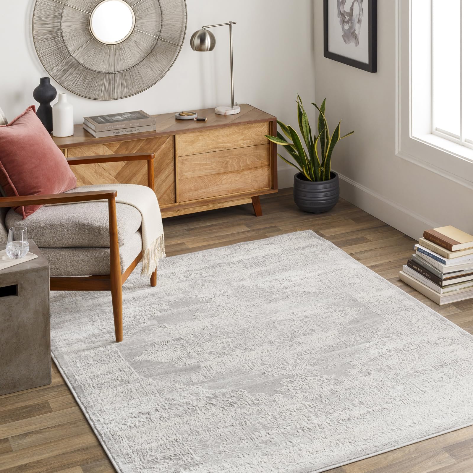 Livabliss Induja Limeux Geometric Scandi Style Floor Covering 120x170 cm