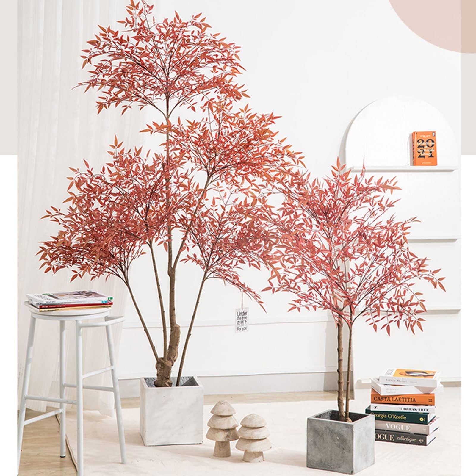 Amazon｜盆栽 人工植物盆栽 室内装飾 1.4 メートルシミュレーション