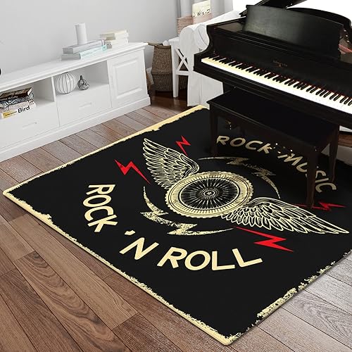 Miniatura 7 de Alfombra de batería, alfombra para dormitorio, sala de estar, almohadillas insonorizadas, accesorios de batería para juego de batería, alfombra