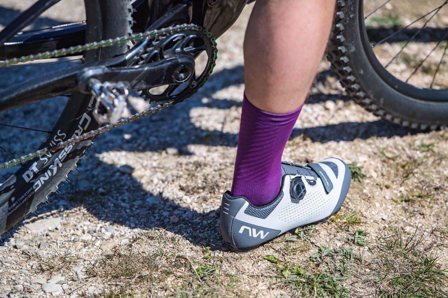 Northwave Razer 2 - MTB Fahrradschuhe Herren mit XC 10 Sohle, SLW3 Drehverschluss, atmungsaktive Unibody-Konstruktion und TPU-Verstärkung