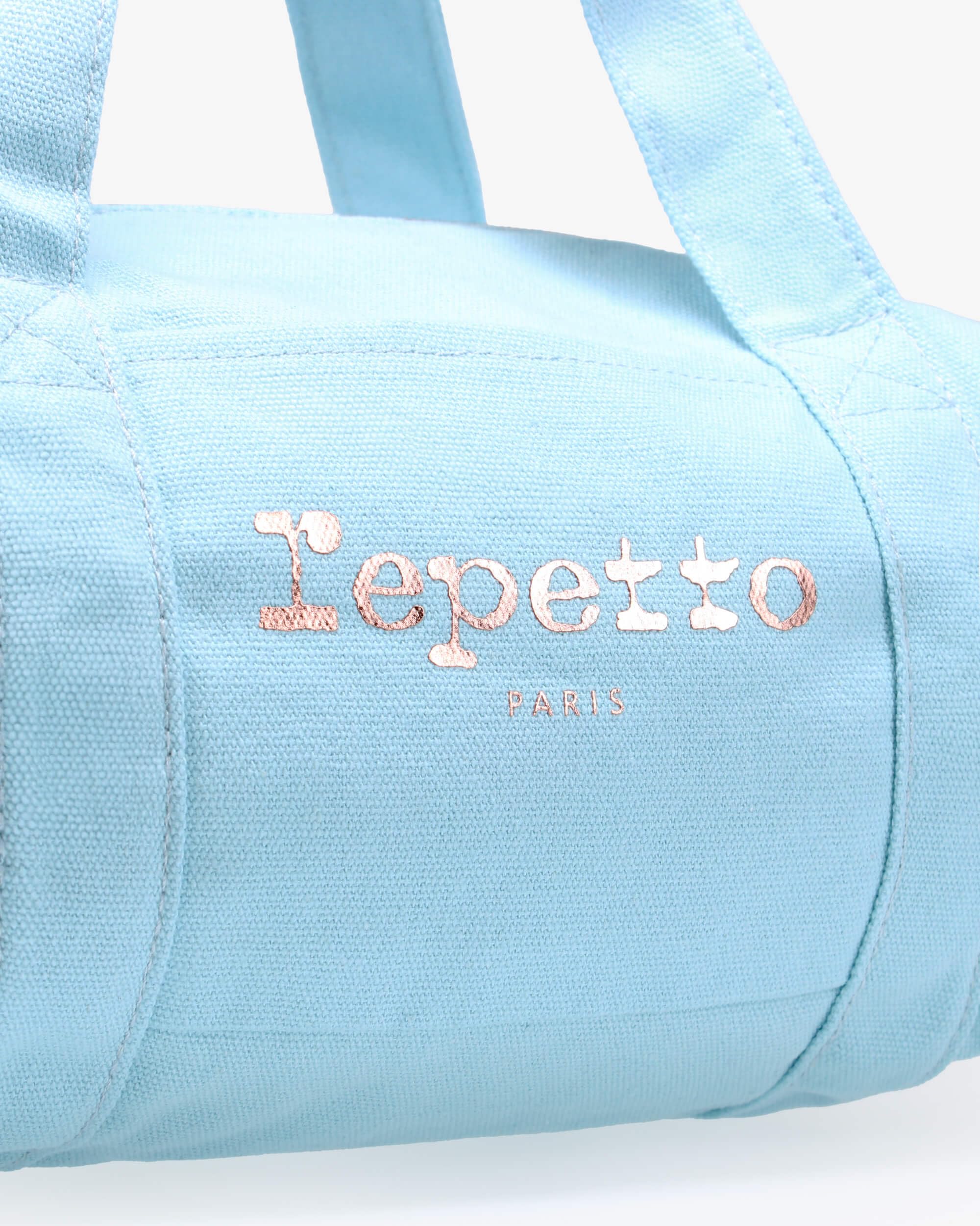 Repetto SAC POLOCHON EN COTON TAILLE S BLEU CIEL