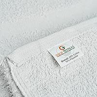 Vista 6 de GOLD TEXTILES White Shop Towels - Toallas de algodón [toalla de grado B] – trapos de 22 x 44 pulgadas en una caja – Valiosos trapos de limpieza