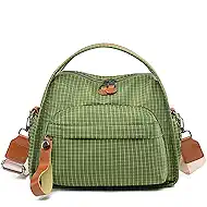 Nylon Crossbody Bag Casual Nylon Purse Handbag Top Handle Everyday Purse Zipper Shoulder Purses