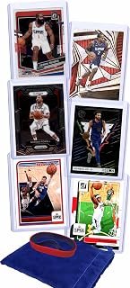 Los Angeles Clippers Cards: James Harden, Kawhi Leonard, Norman Powell, Derrick Jones Jr., Ivica Zubac, Terance Mann ASSORTED Basketball Stars & GOATs Trading Cards and Wristbands Gift Pack