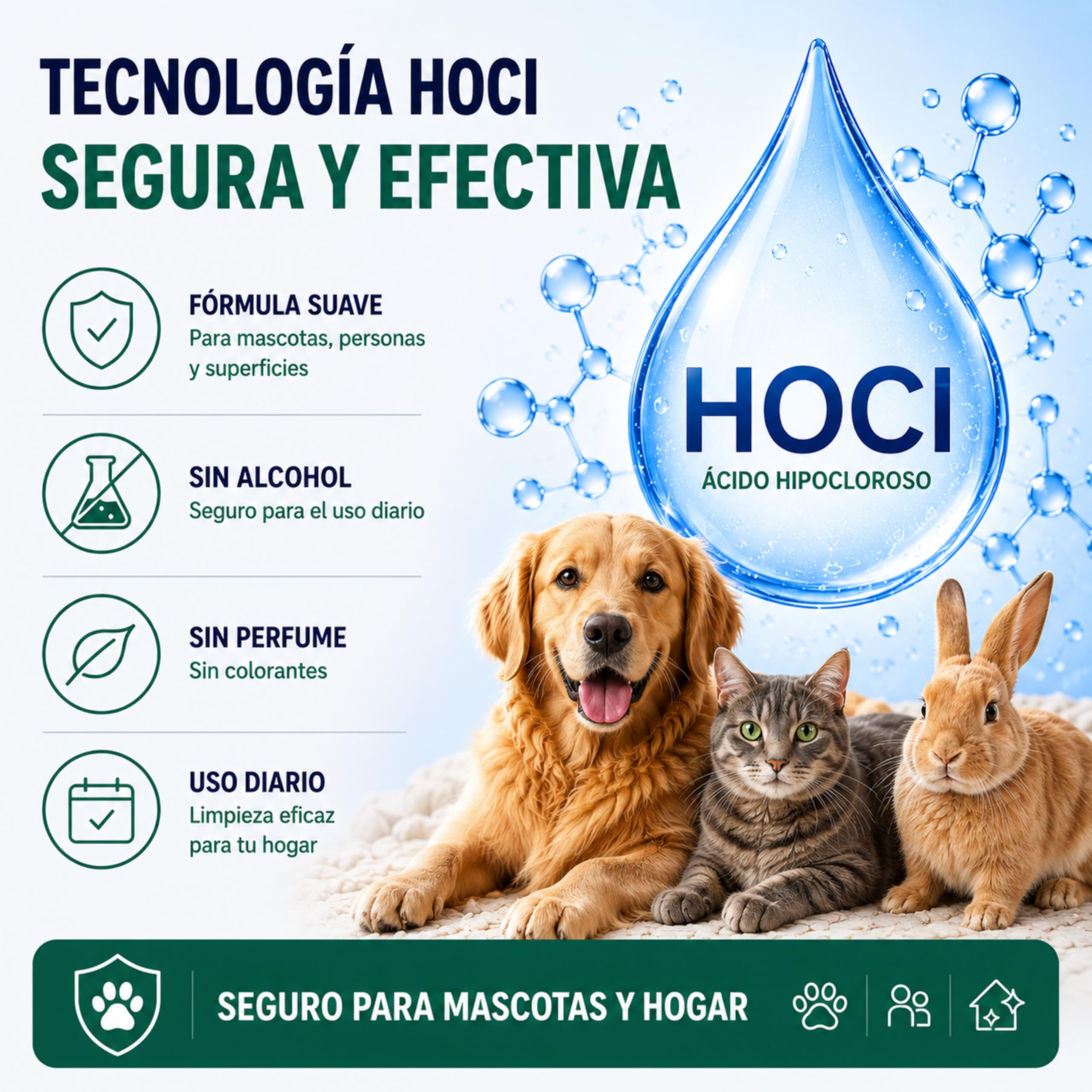 ZOO Eliminador de Olores para Perros y Gatos Sin Alcohol 1 L | Neutraliza olores de orina y mascotas en el hogar. Seguro para perros y gatos.
