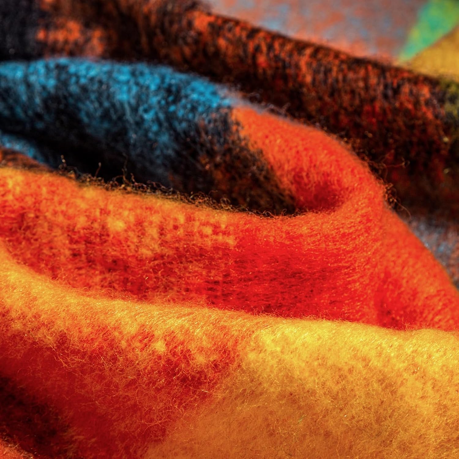 Winter Women Chunky Scarf Warm Blanket Big Thick Large Oversized Wrap Colorful Long Solid Scarves - Image 6