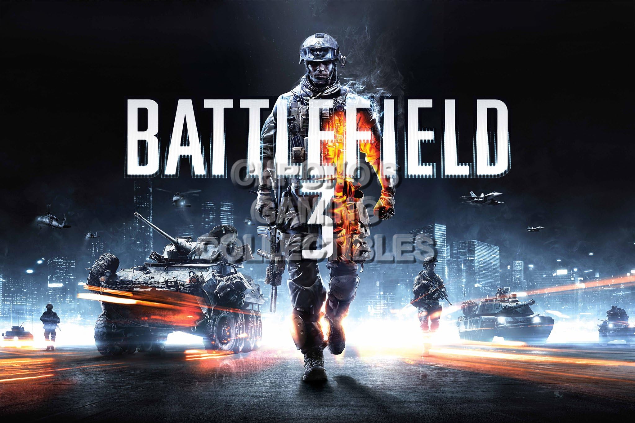 CGC Huge Poster - Battlefield 3 - PS3 XBOX 360 PC - BAF004 (24" x 36" (61cm x 91.5cm))