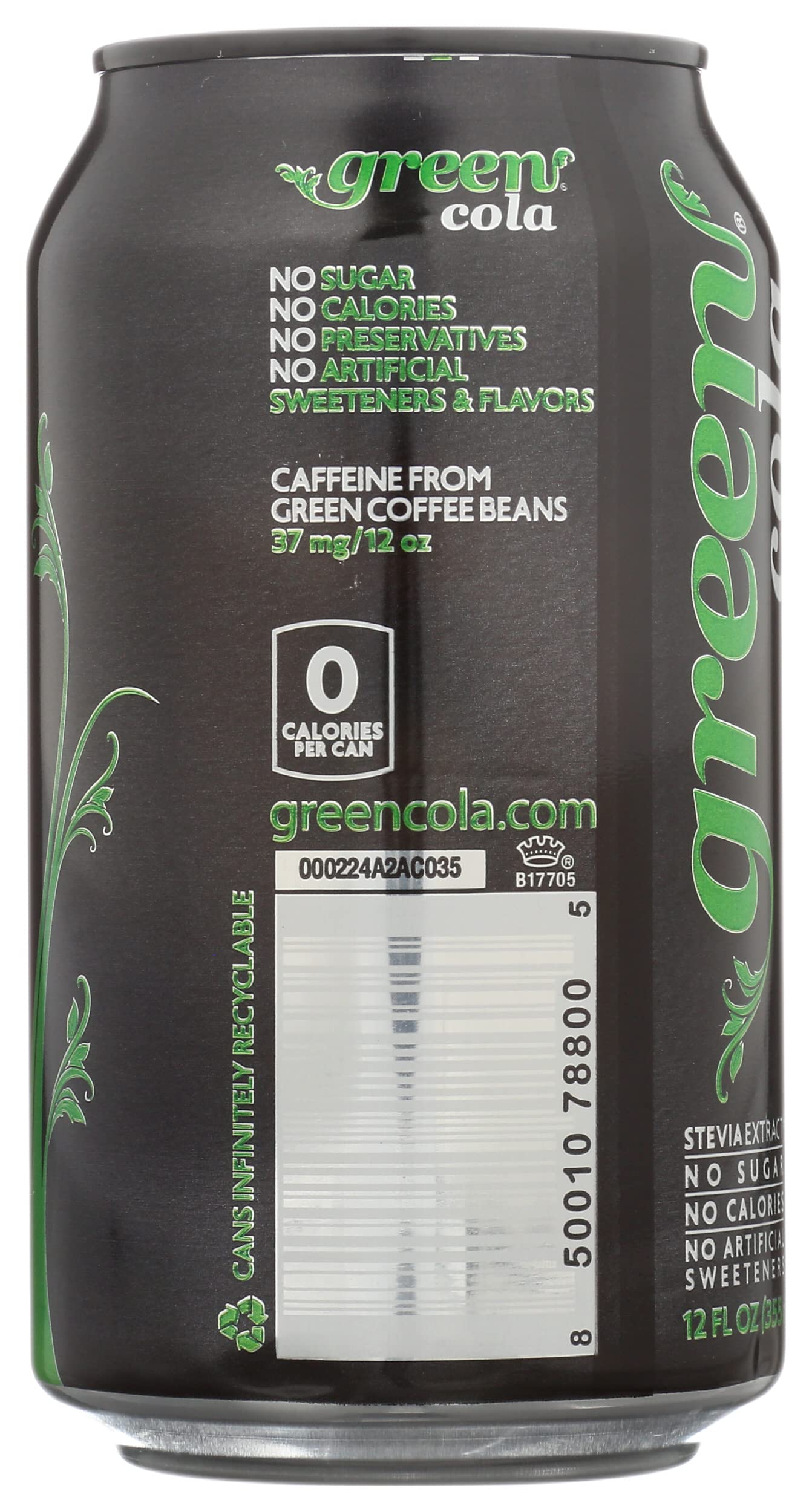 Green Cola Original Cola Sgl, 12 FZ